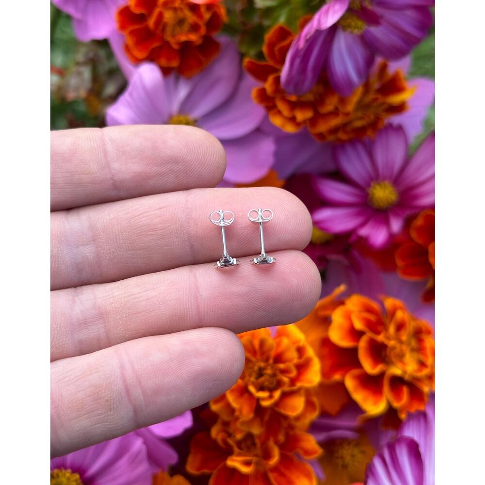 Sterling Silver Eiffel Tower Post Earrings, Paris Eiffel Tower Post Earrings View 4